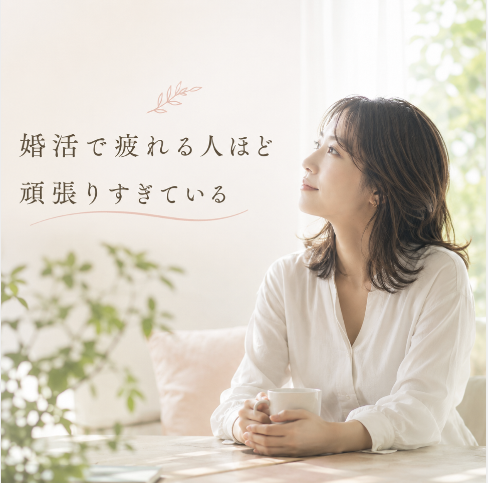 婚活疲れの原因を知り乗り越えて自然な笑顔になる女性